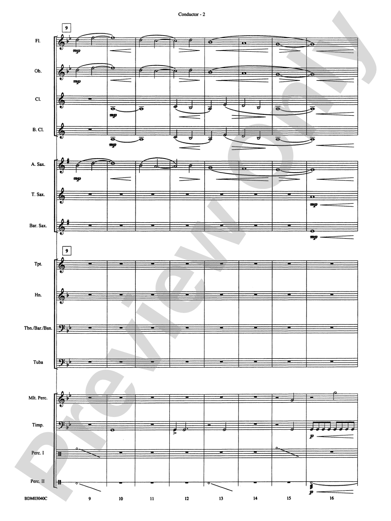Three Faces of Kilimanjaro (Kibo, Mawenzi, and Shira): Concert Band Conductor Score & Parts