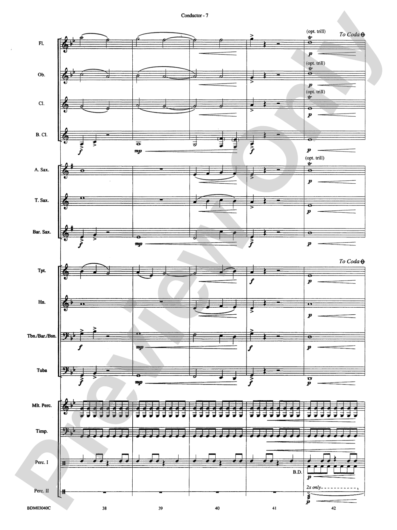 Three Faces of Kilimanjaro (Kibo, Mawenzi, and Shira): Concert Band Conductor Score & Parts