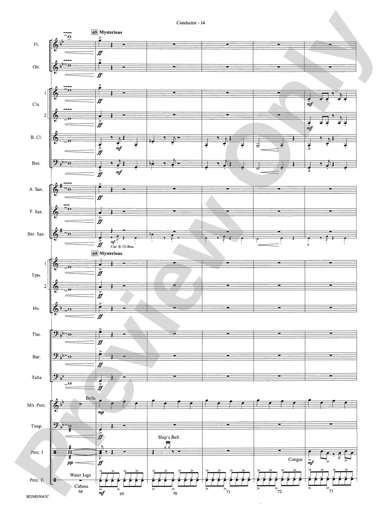 The Great Steamboat Race: Concert Band Conductor Score & Parts