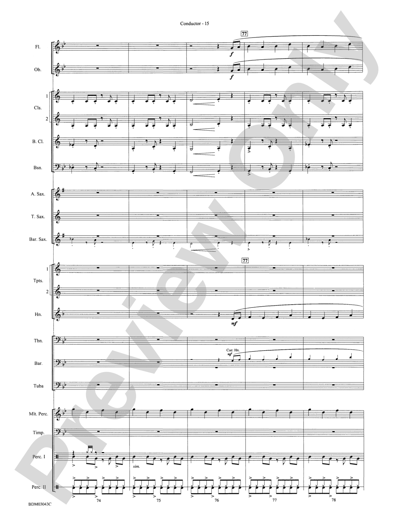 The Great Steamboat Race: Concert Band Conductor Score & Parts