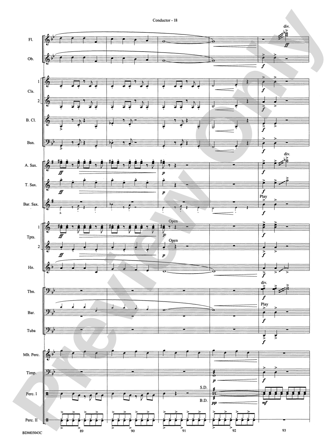 The Great Steamboat Race: Concert Band Conductor Score & Parts