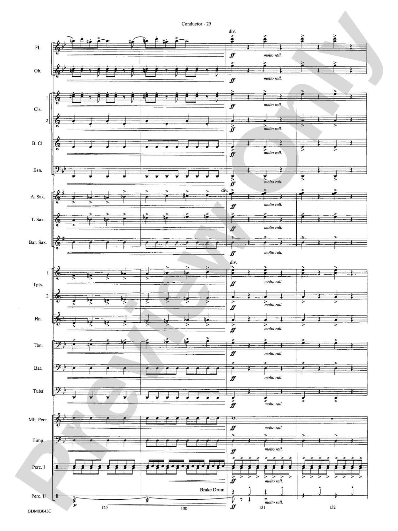 The Great Steamboat Race: Concert Band Conductor Score & Parts