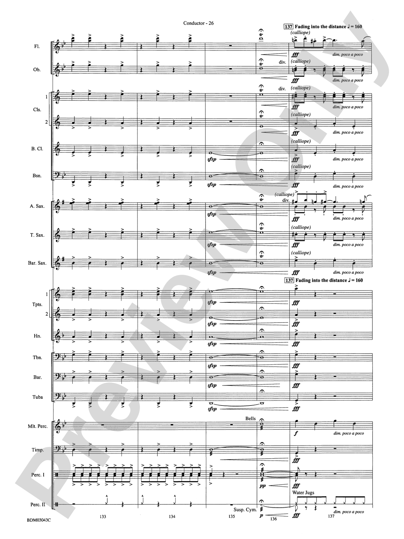 The Great Steamboat Race: Concert Band Conductor Score & Parts