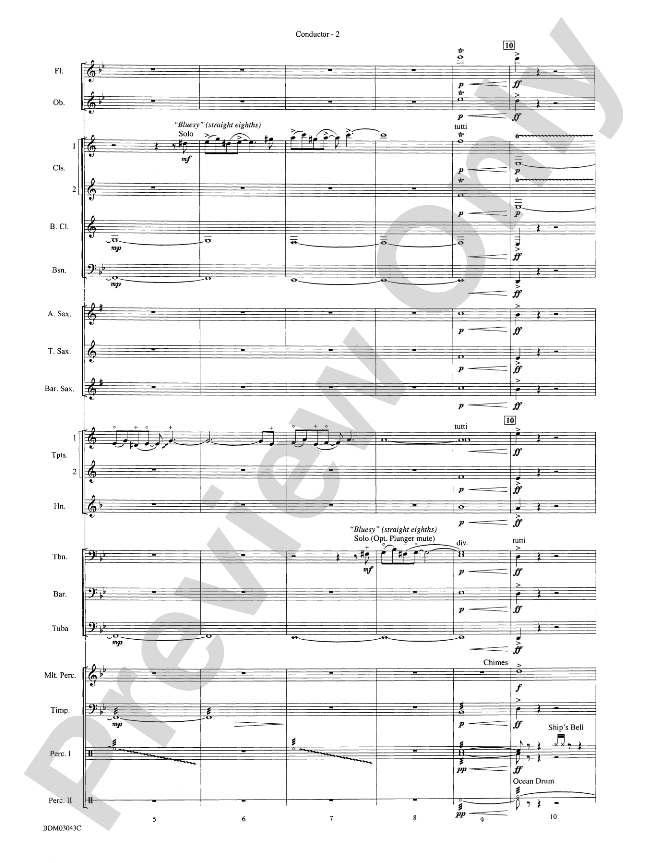 The Great Steamboat Race: Concert Band Conductor Score & Parts