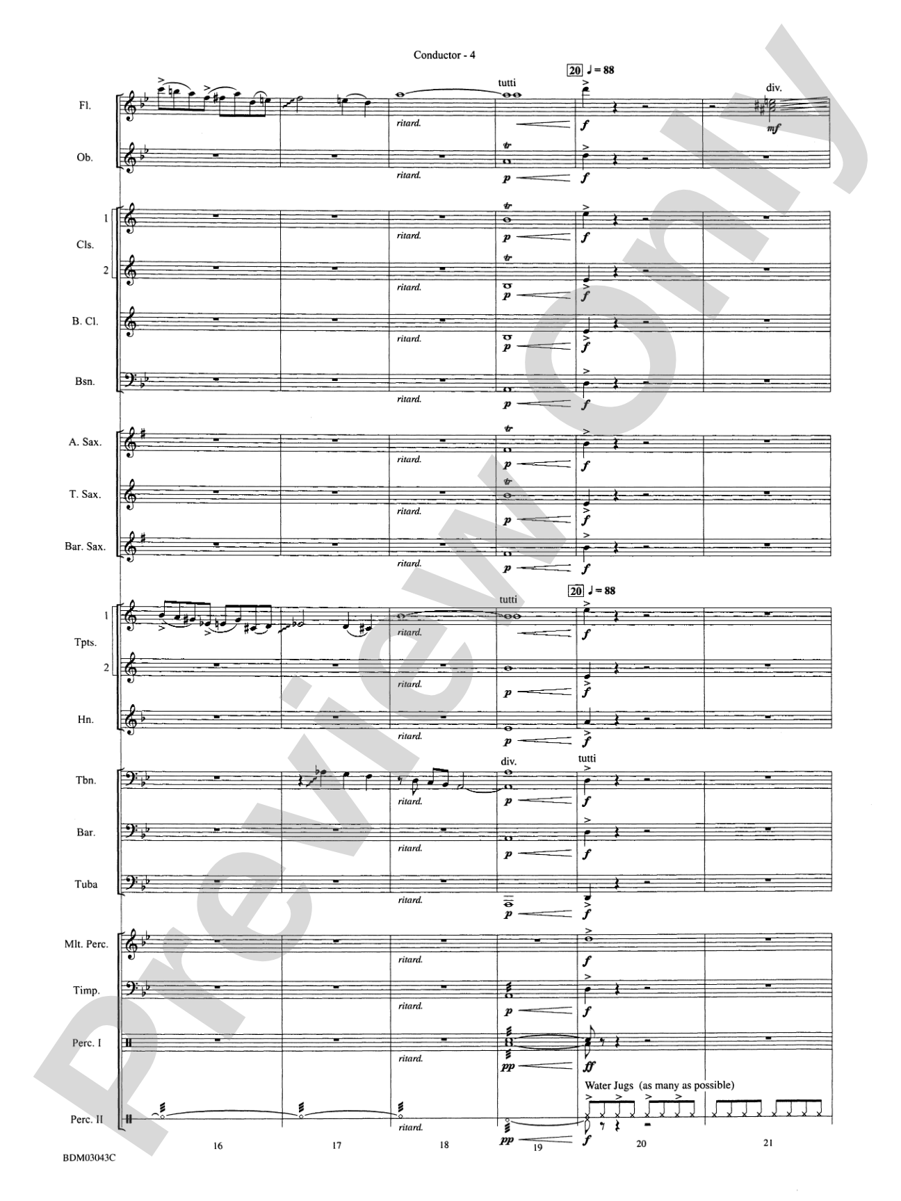The Great Steamboat Race: Concert Band Conductor Score & Parts