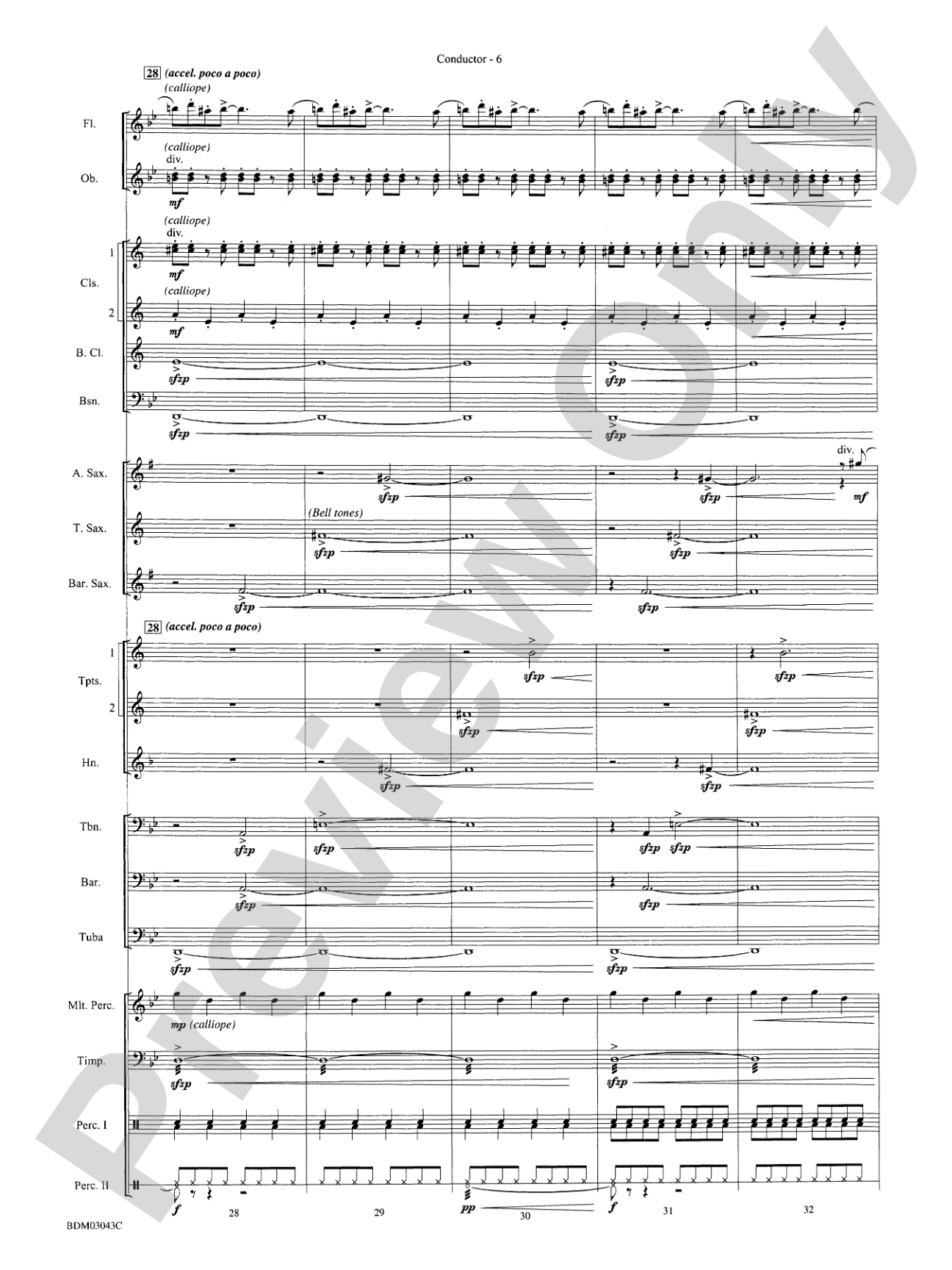 The Great Steamboat Race: Concert Band Conductor Score & Parts
