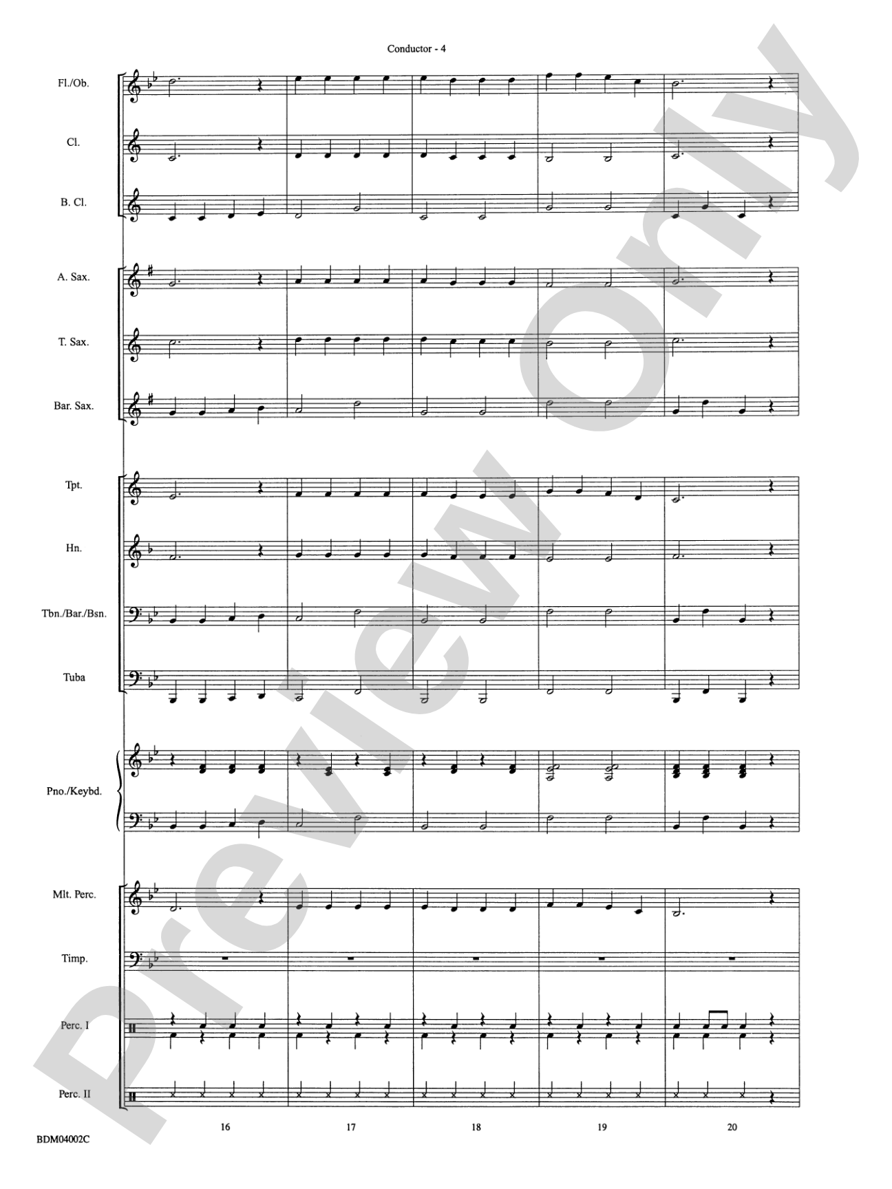 Holiday Sing-Along: Score