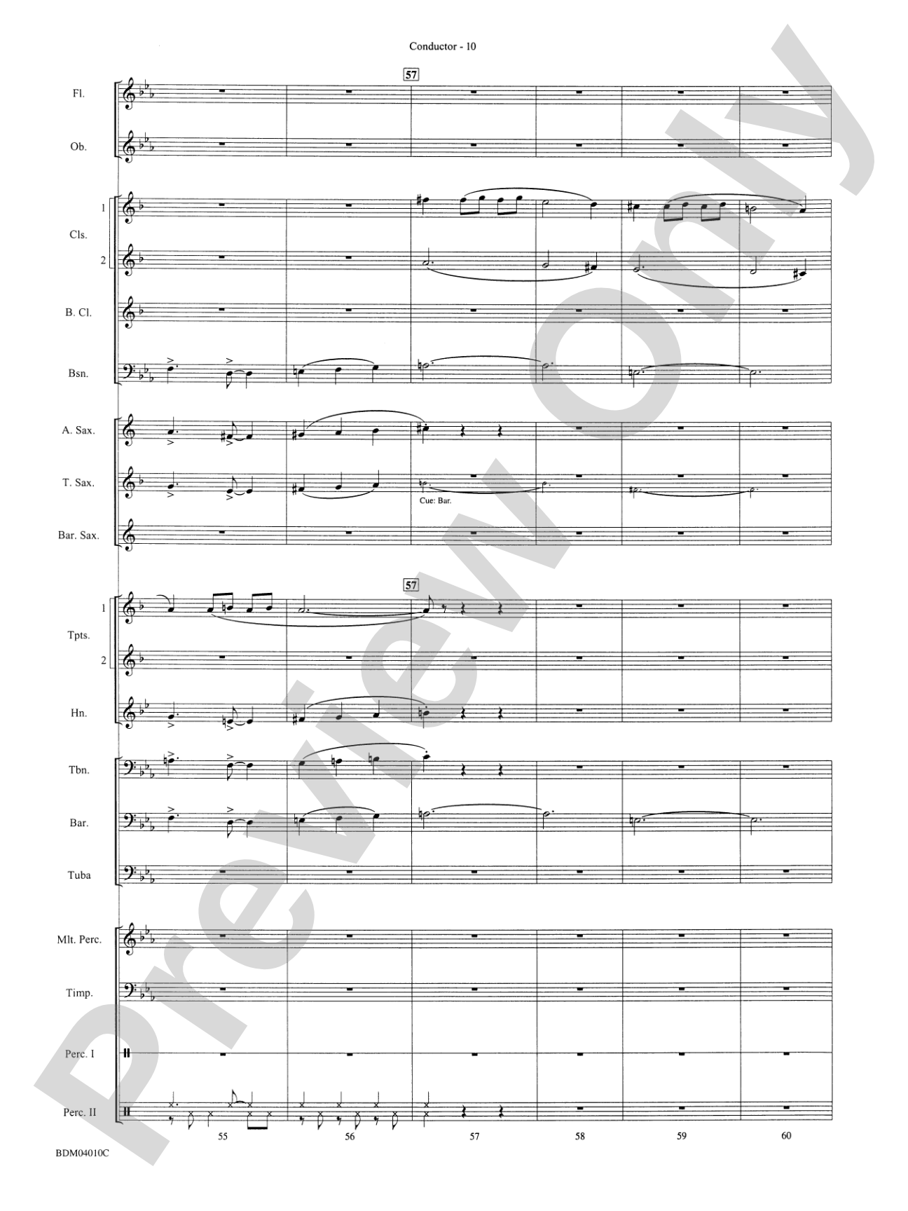 Contempo: Concert Band Conductor Score & Parts