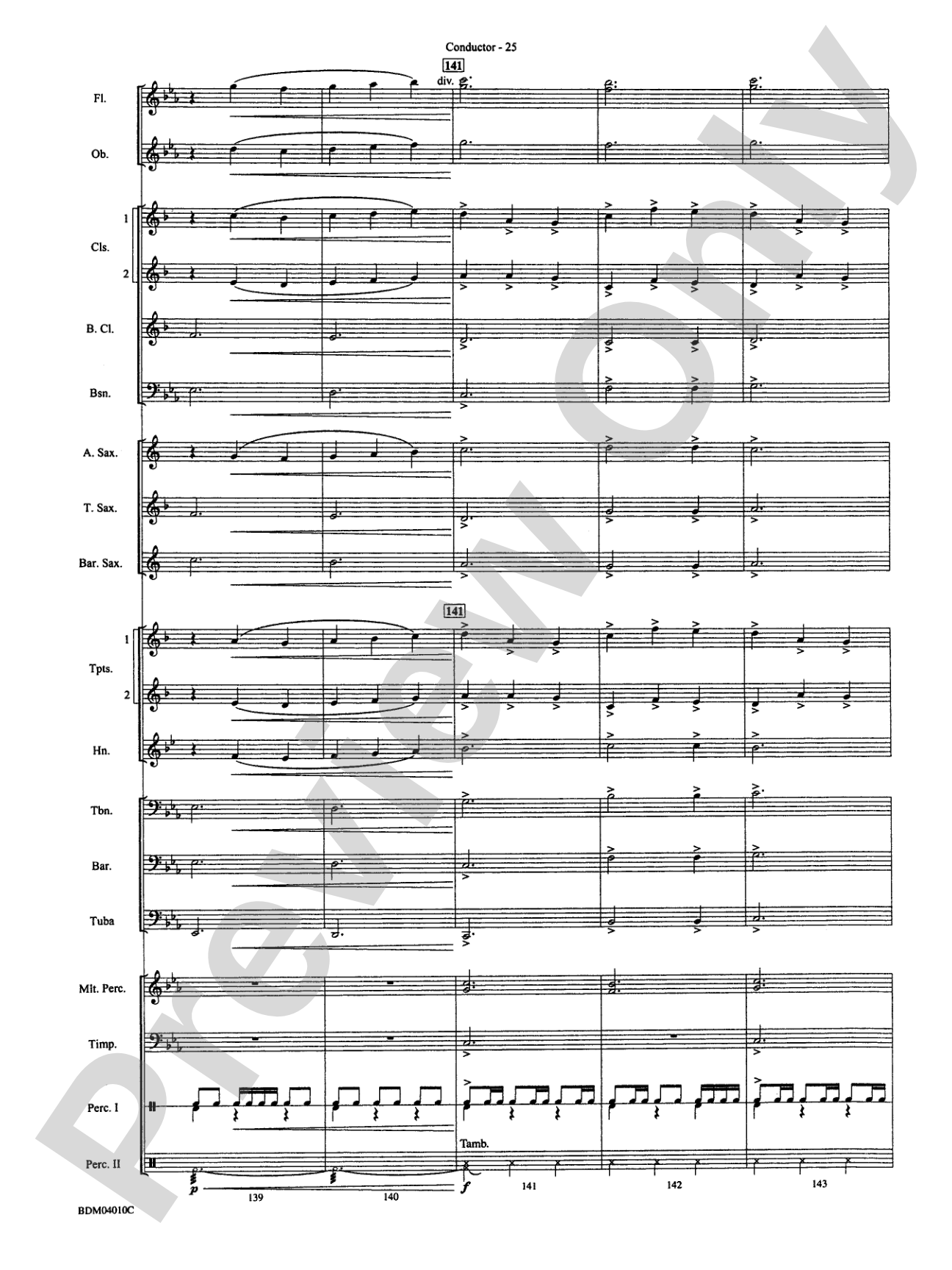 Contempo: Concert Band Conductor Score & Parts