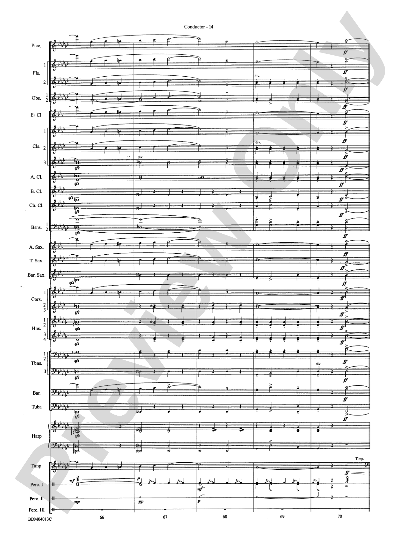 Nobles of the Mystic Shrine (March): Concert Band Conductor Score & Parts