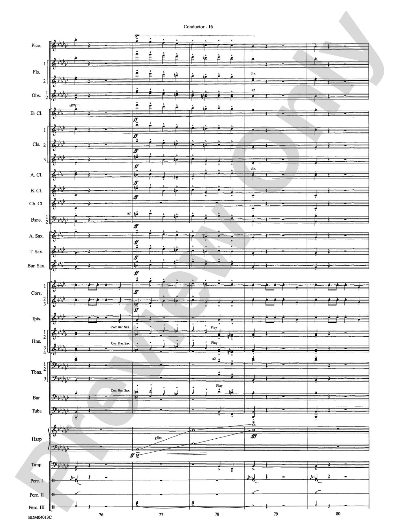Nobles of the Mystic Shrine (March): Concert Band Conductor Score & Parts