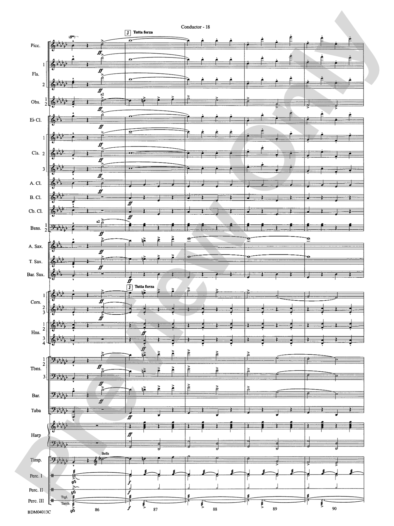 Nobles of the Mystic Shrine (March): Concert Band Conductor Score & Parts