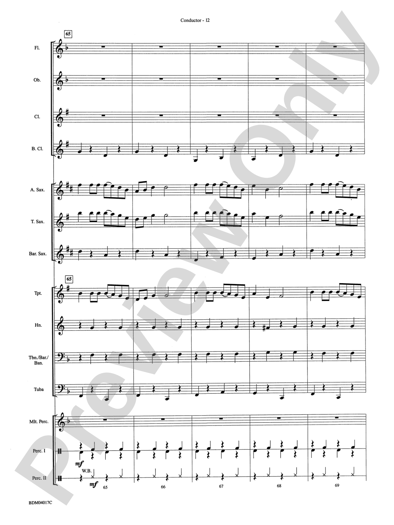Storm Mountain Jubilee: Concert Band Conductor Score & Parts