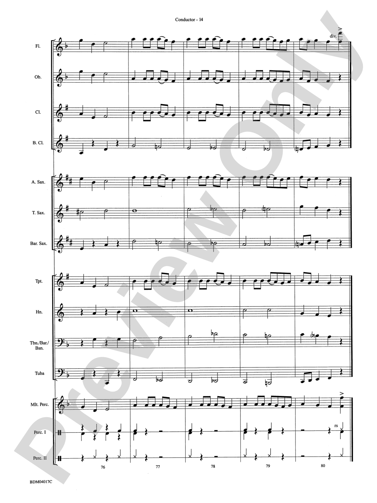 Storm Mountain Jubilee: Concert Band Conductor Score & Parts