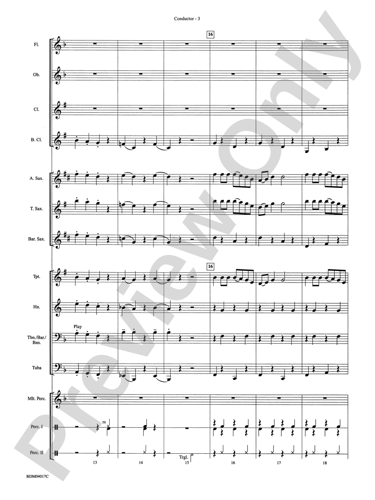 Storm Mountain Jubilee: Concert Band Conductor Score & Parts