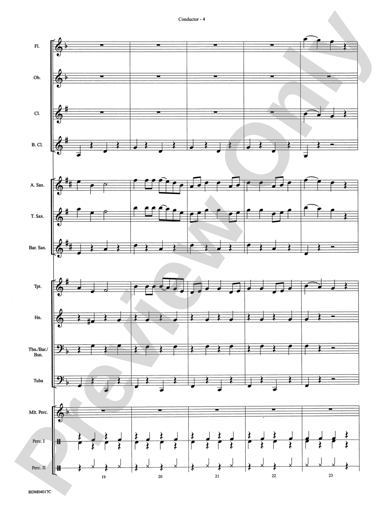 Storm Mountain Jubilee: Concert Band Conductor Score & Parts