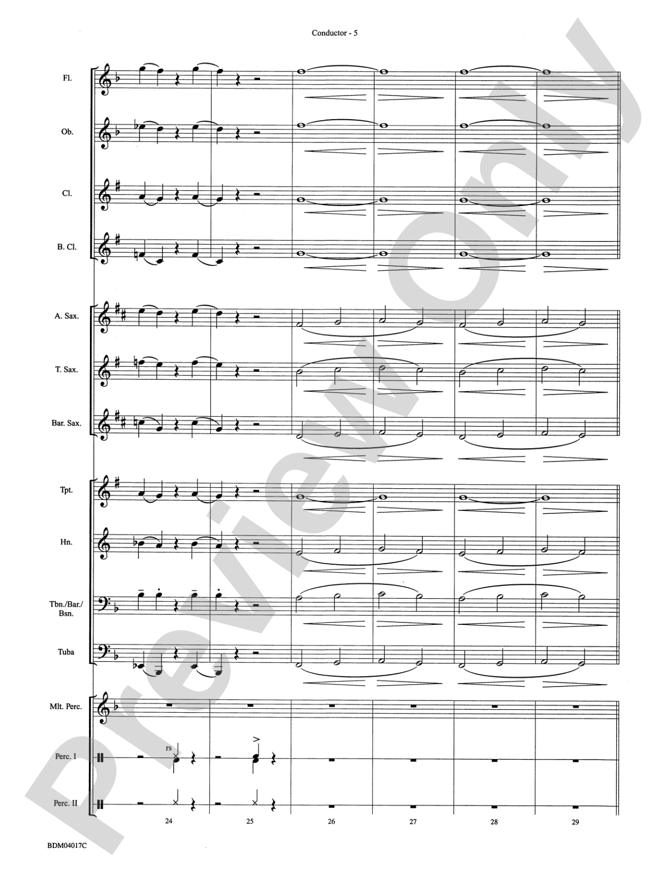 Storm Mountain Jubilee: Concert Band Conductor Score & Parts