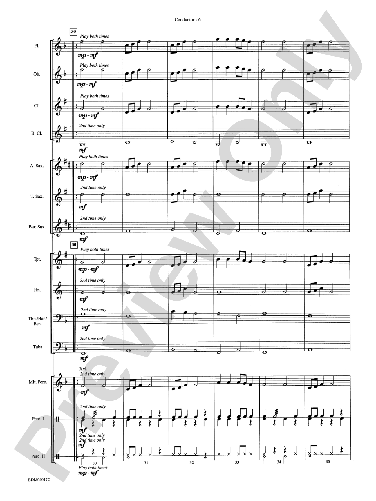 Storm Mountain Jubilee: Concert Band Conductor Score & Parts