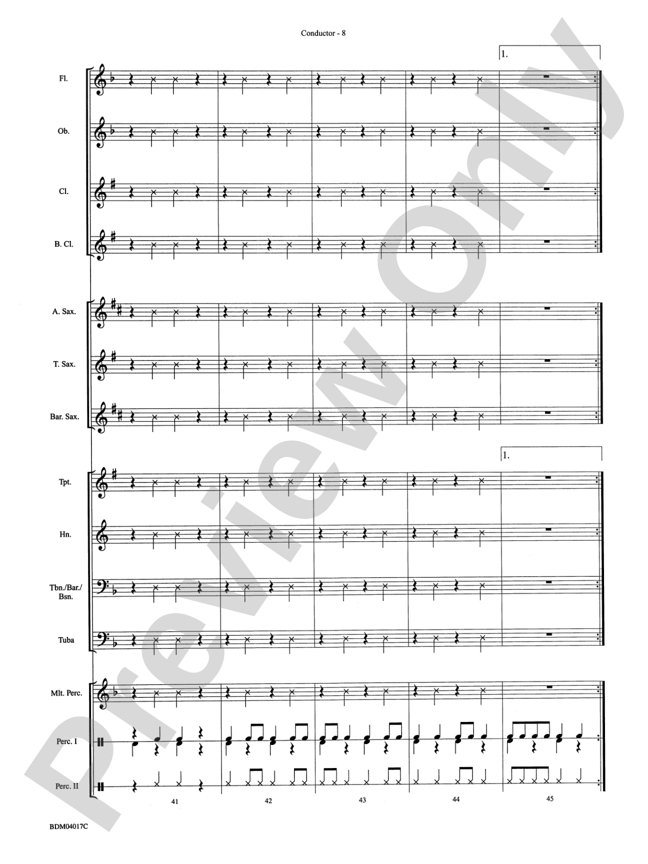 Storm Mountain Jubilee: Concert Band Conductor Score & Parts