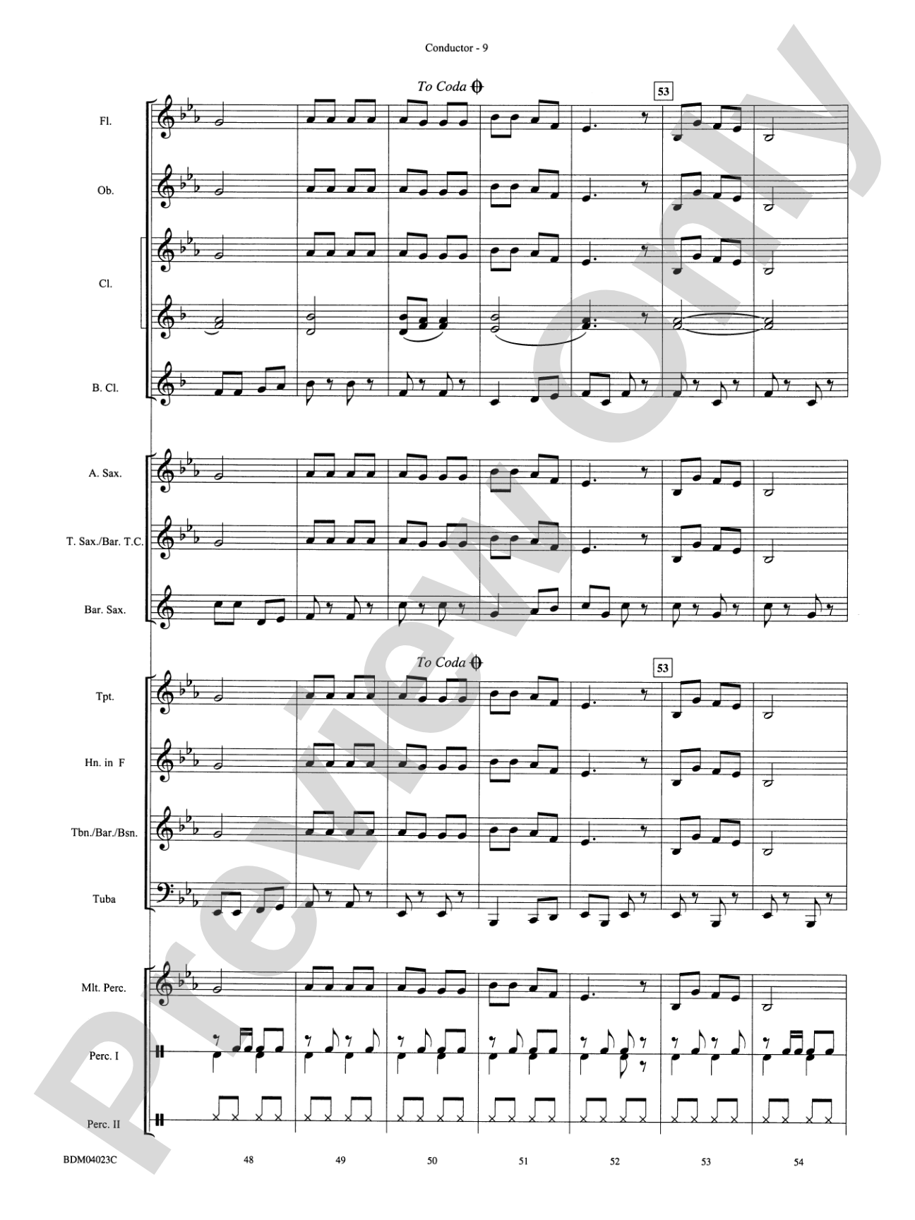 A Christmas Kazoo: Concert Band Conductor Score & Parts