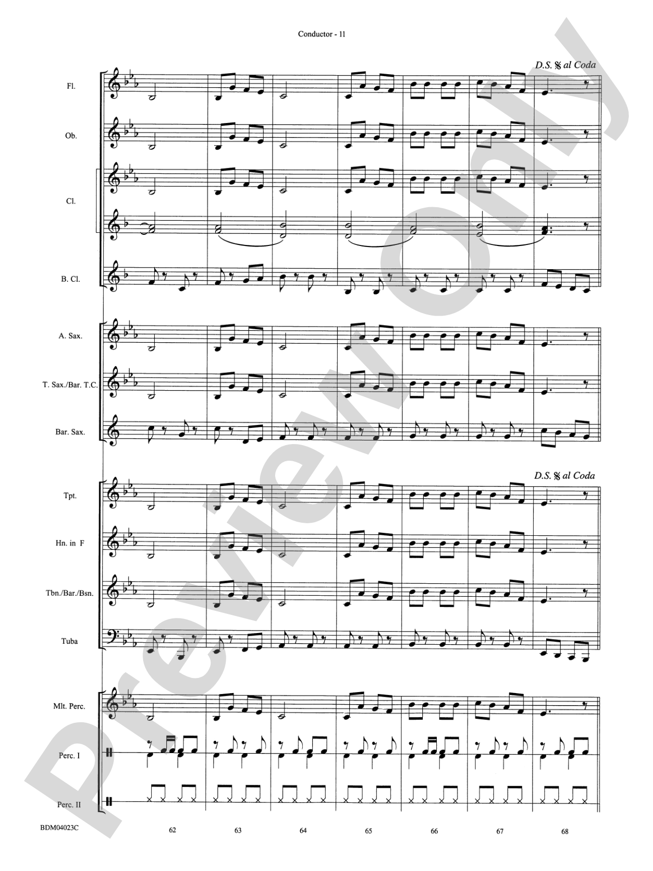 A Christmas Kazoo: Concert Band Conductor Score & Parts