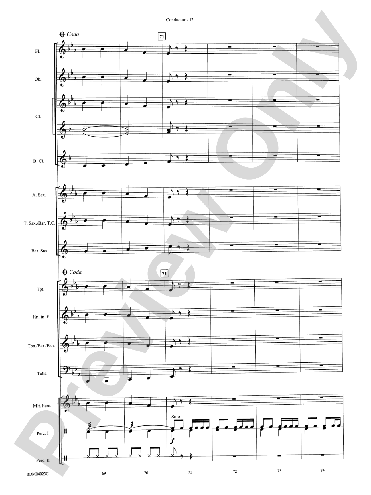 A Christmas Kazoo: Concert Band Conductor Score & Parts
