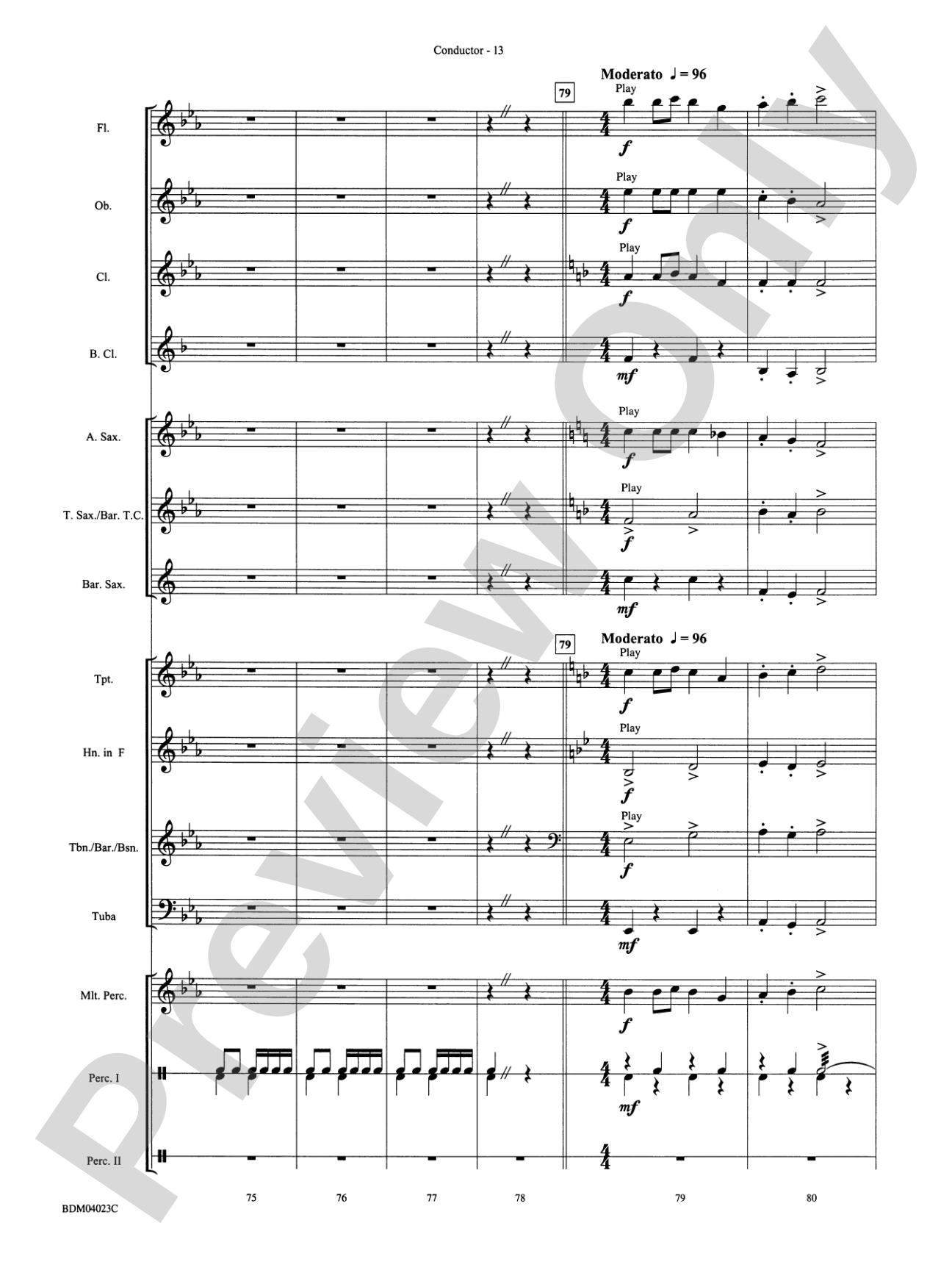 A Christmas Kazoo: Concert Band Conductor Score & Parts