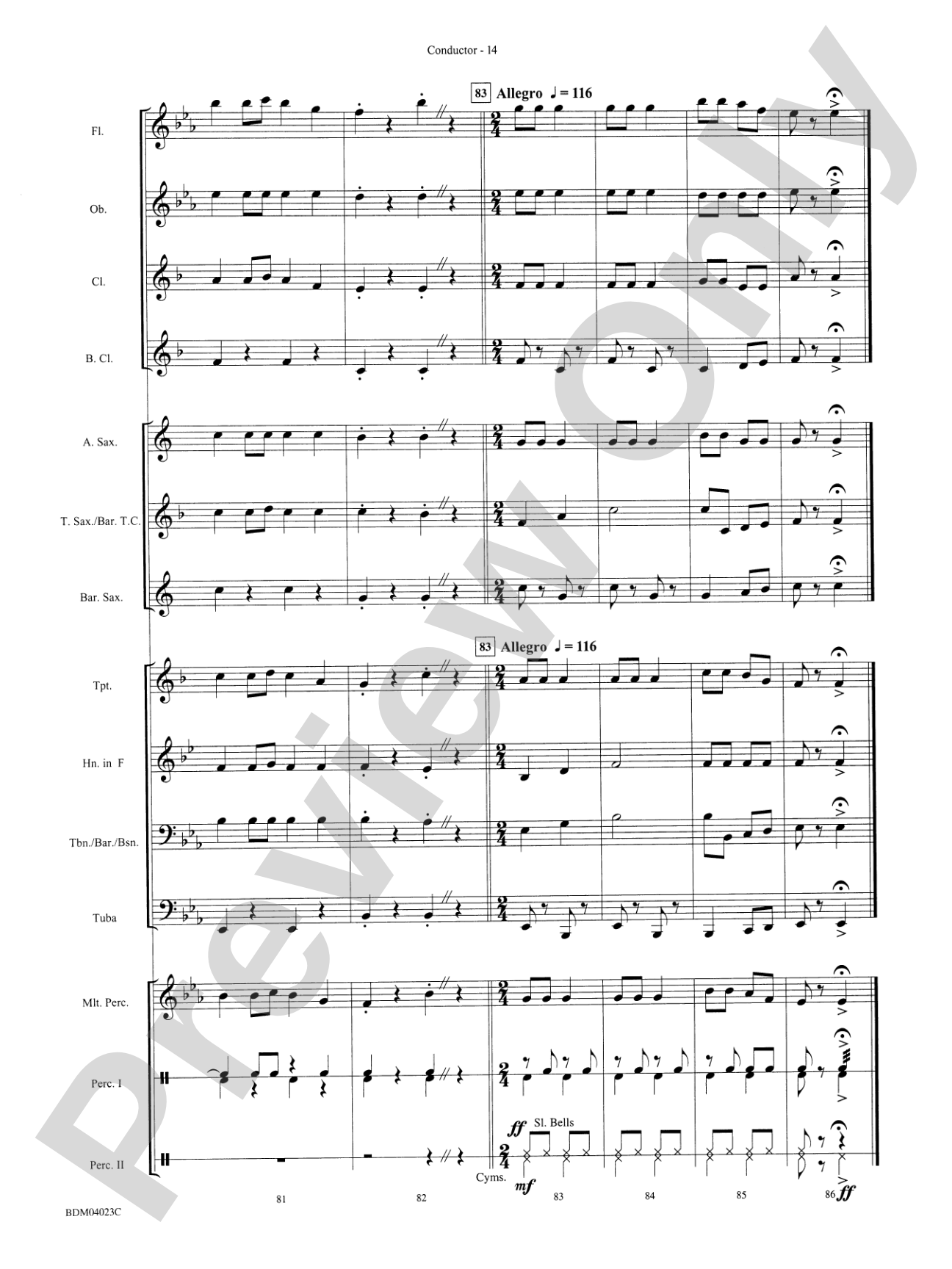 A Christmas Kazoo: Concert Band Conductor Score & Parts