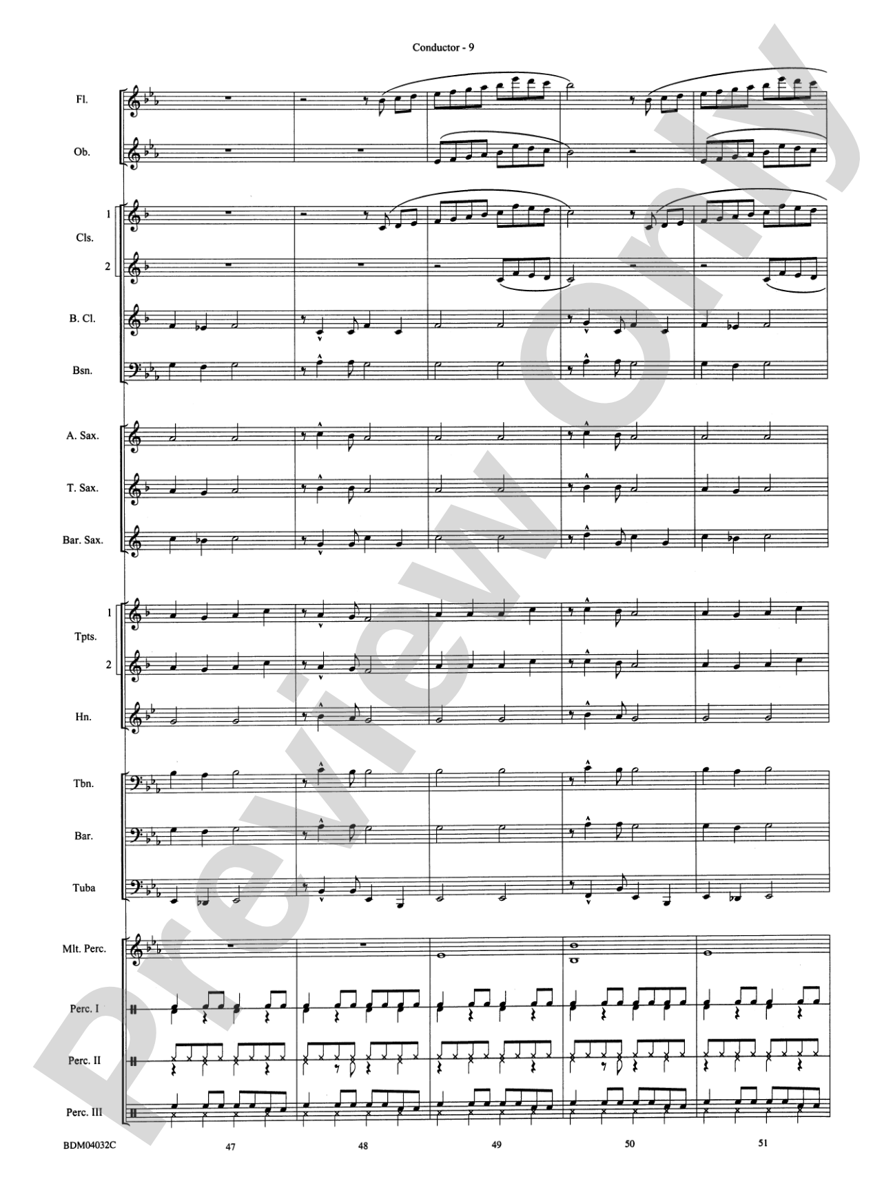 Caribbean Christmas: Concert Band Conductor Score & Parts