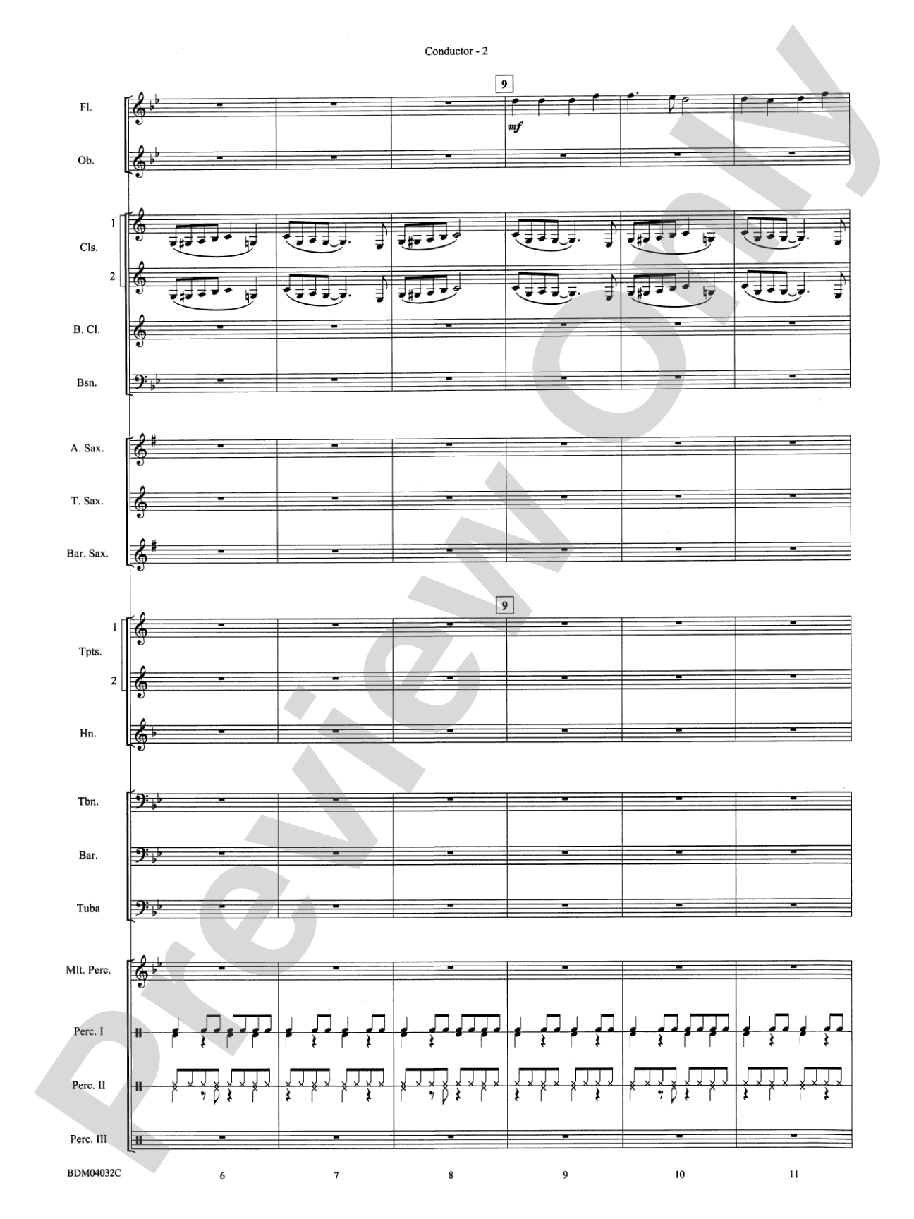 Caribbean Christmas: Concert Band Conductor Score & Parts