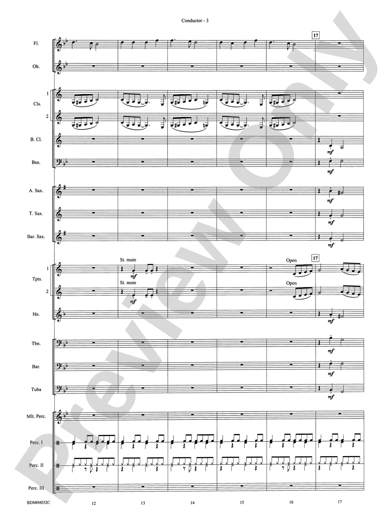 Caribbean Christmas: Concert Band Conductor Score & Parts