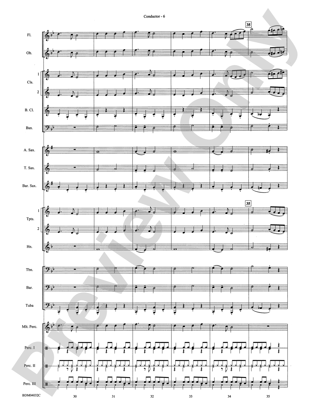 Caribbean Christmas: Concert Band Conductor Score & Parts