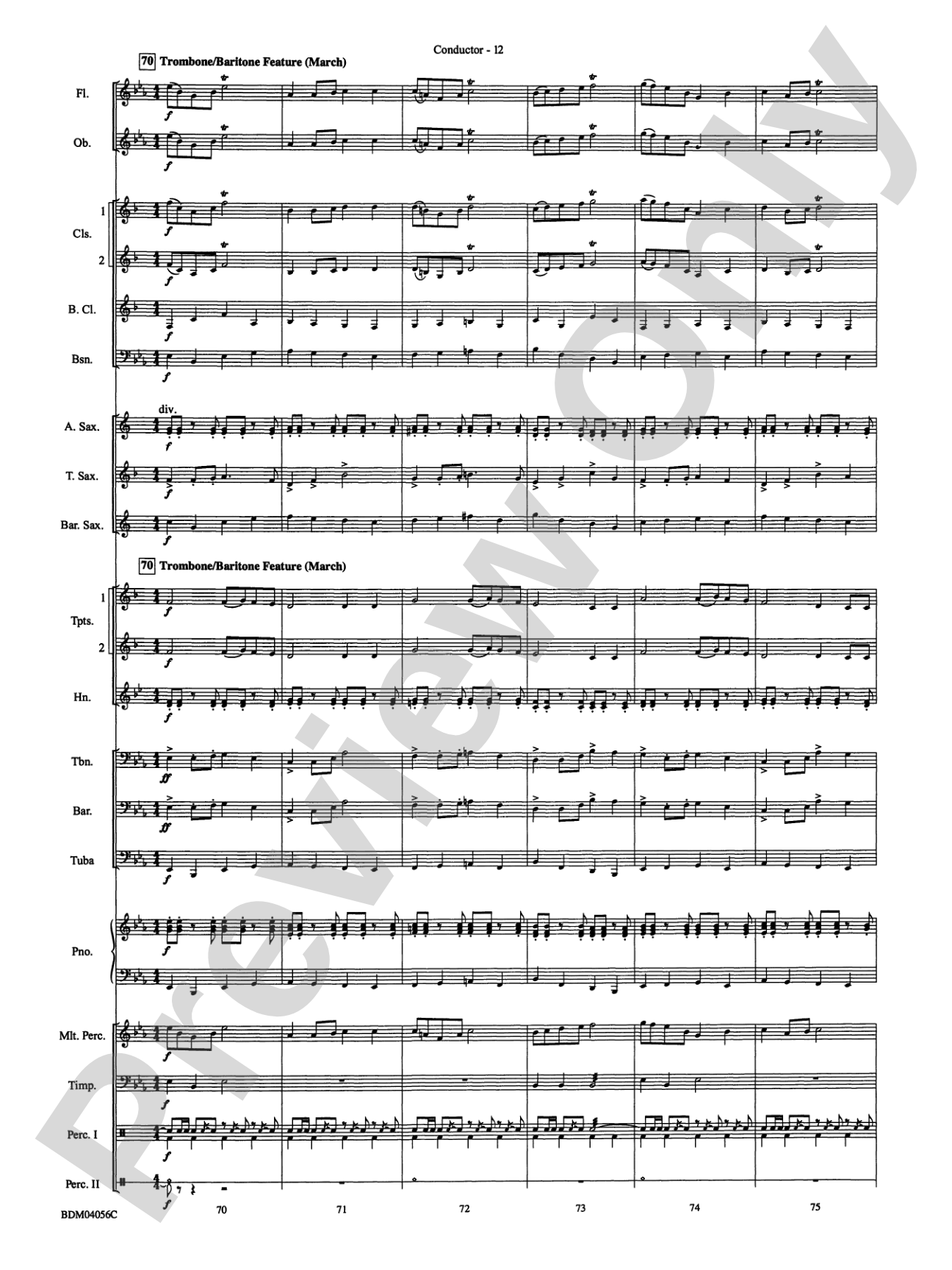 And to All a Good Night (A Holiday Encore for Band): Concert Band Conductor Score & Parts