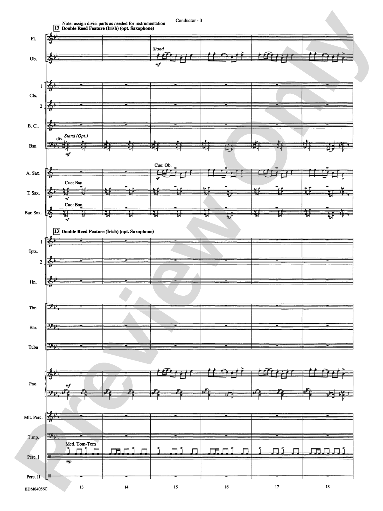 And to All a Good Night (A Holiday Encore for Band): Concert Band Conductor Score & Parts