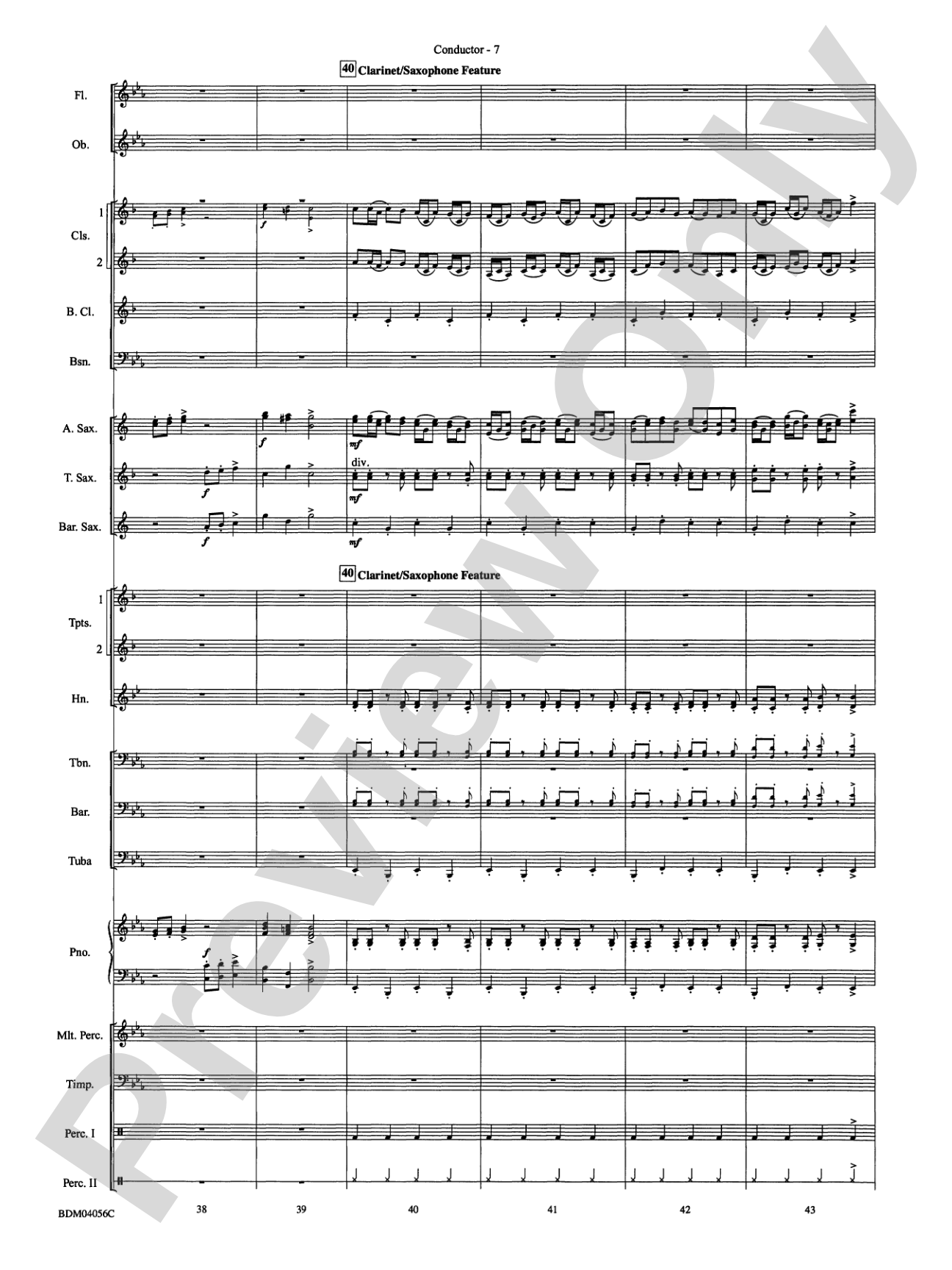And to All a Good Night (A Holiday Encore for Band): Concert Band Conductor Score & Parts