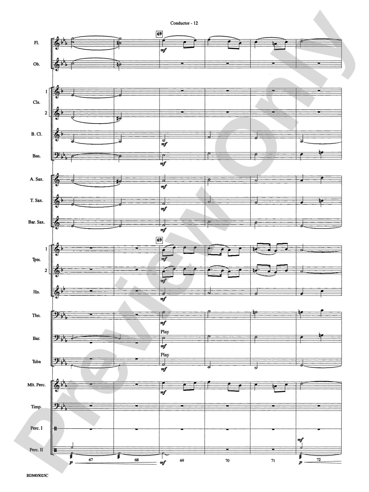 Fanfare for a New Age: Concert Band Conductor Score & Parts