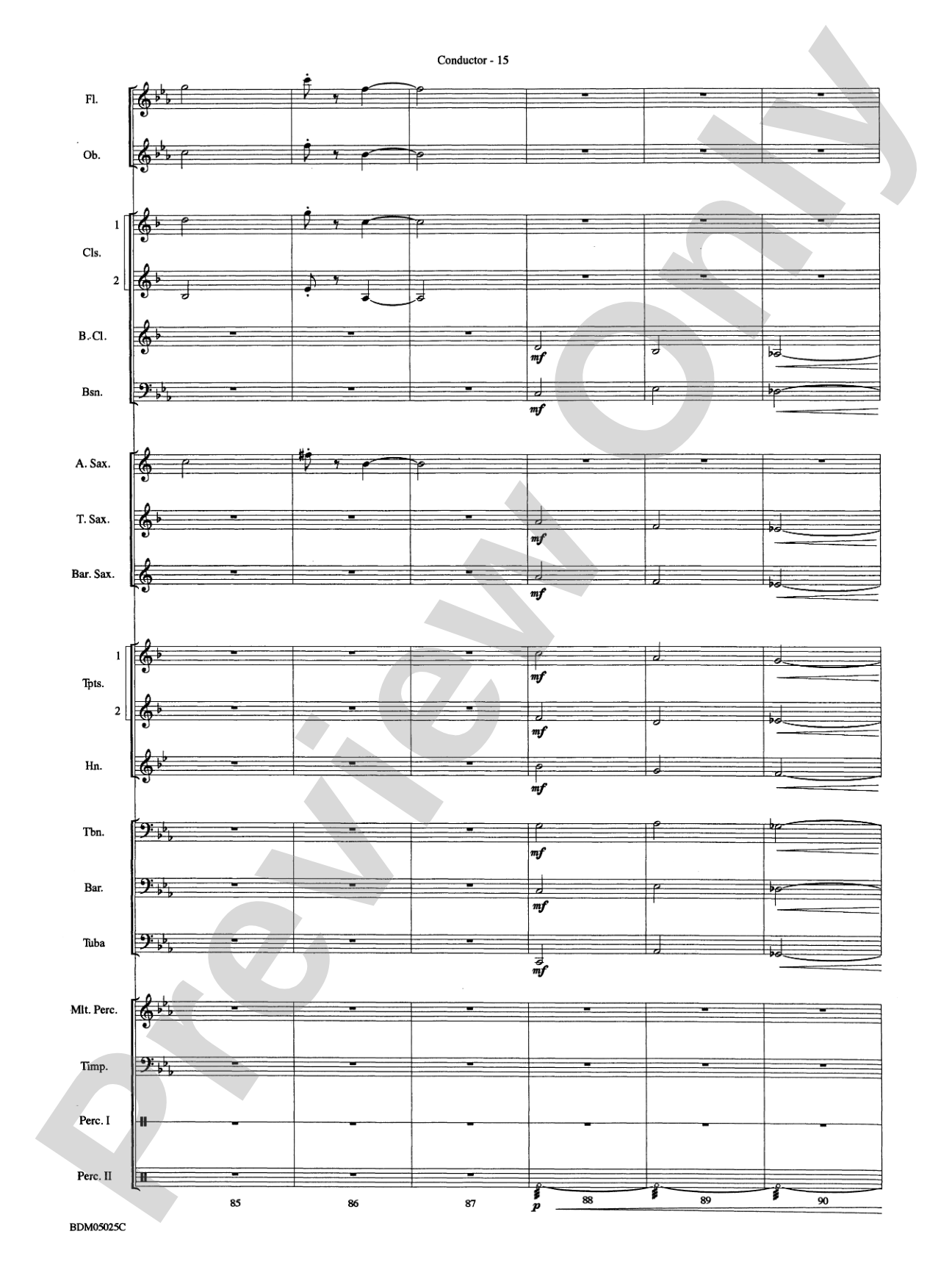 Fanfare for a New Age: Concert Band Conductor Score & Parts