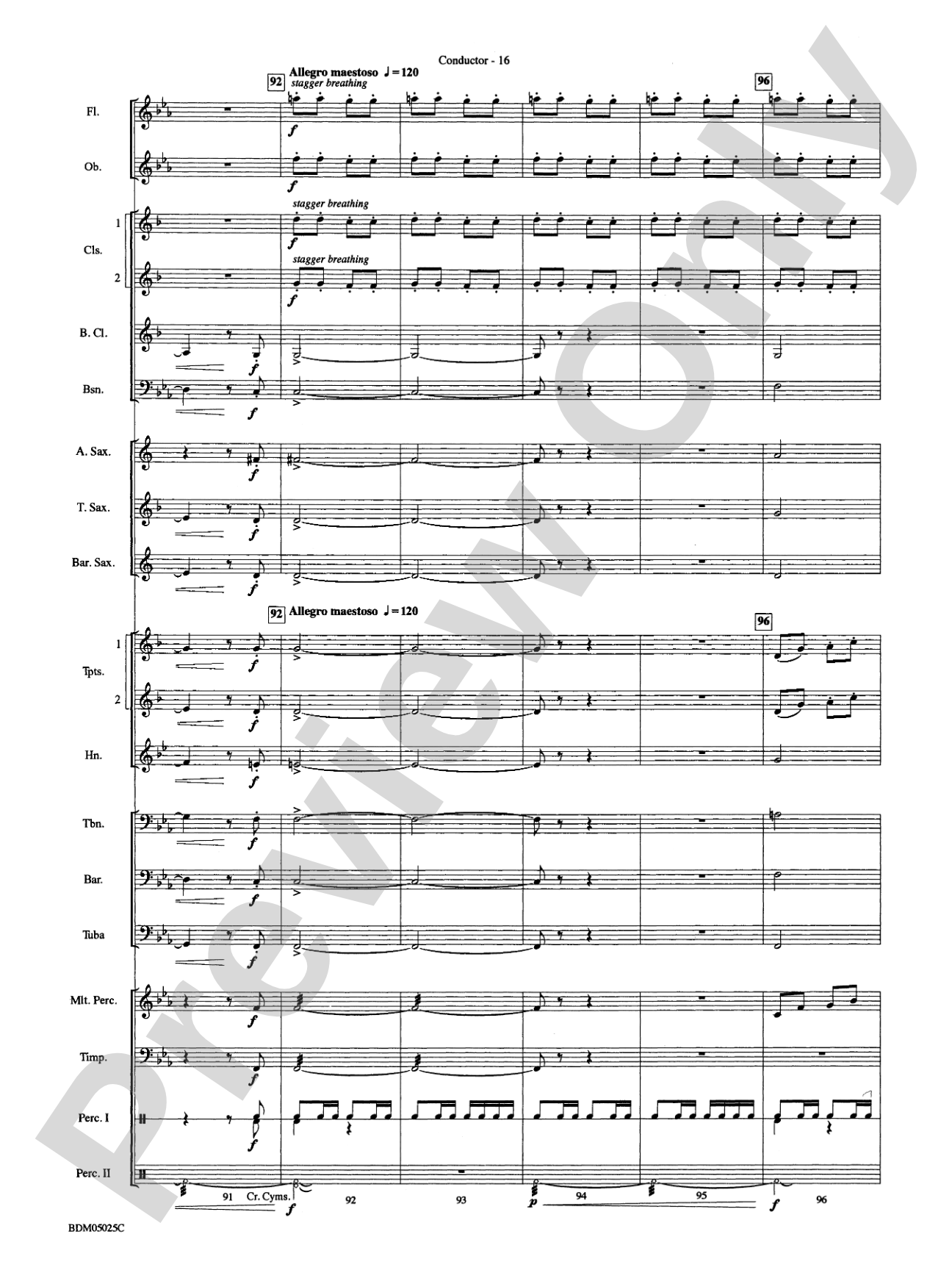 Fanfare for a New Age: Concert Band Conductor Score & Parts