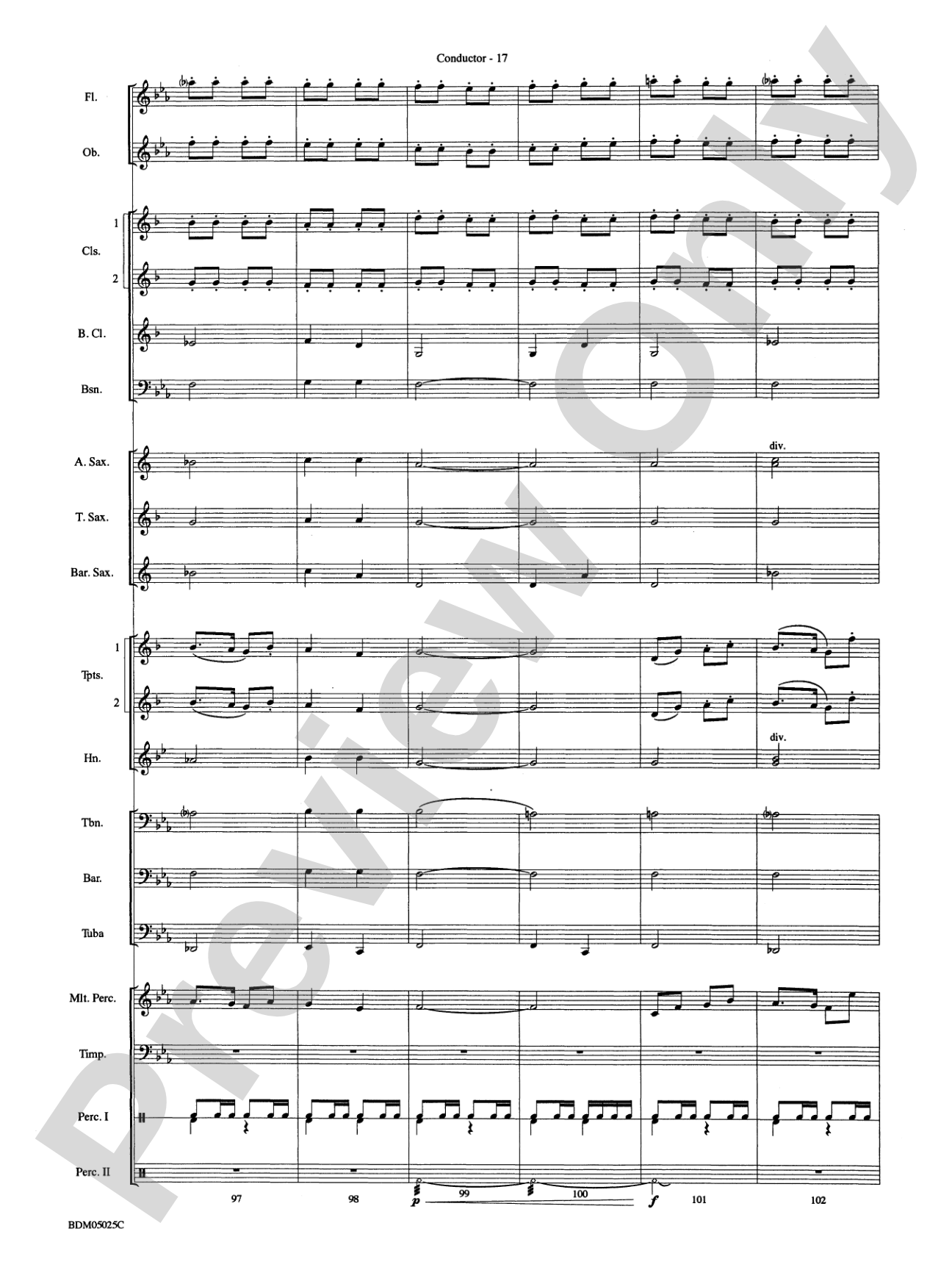 Fanfare for a New Age: Concert Band Conductor Score & Parts