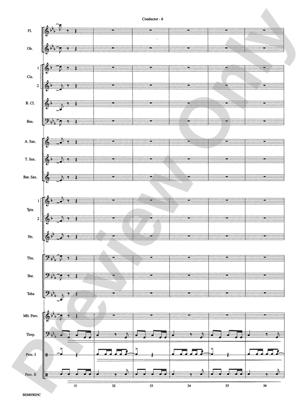 Fanfare for a New Age: Concert Band Conductor Score & Parts