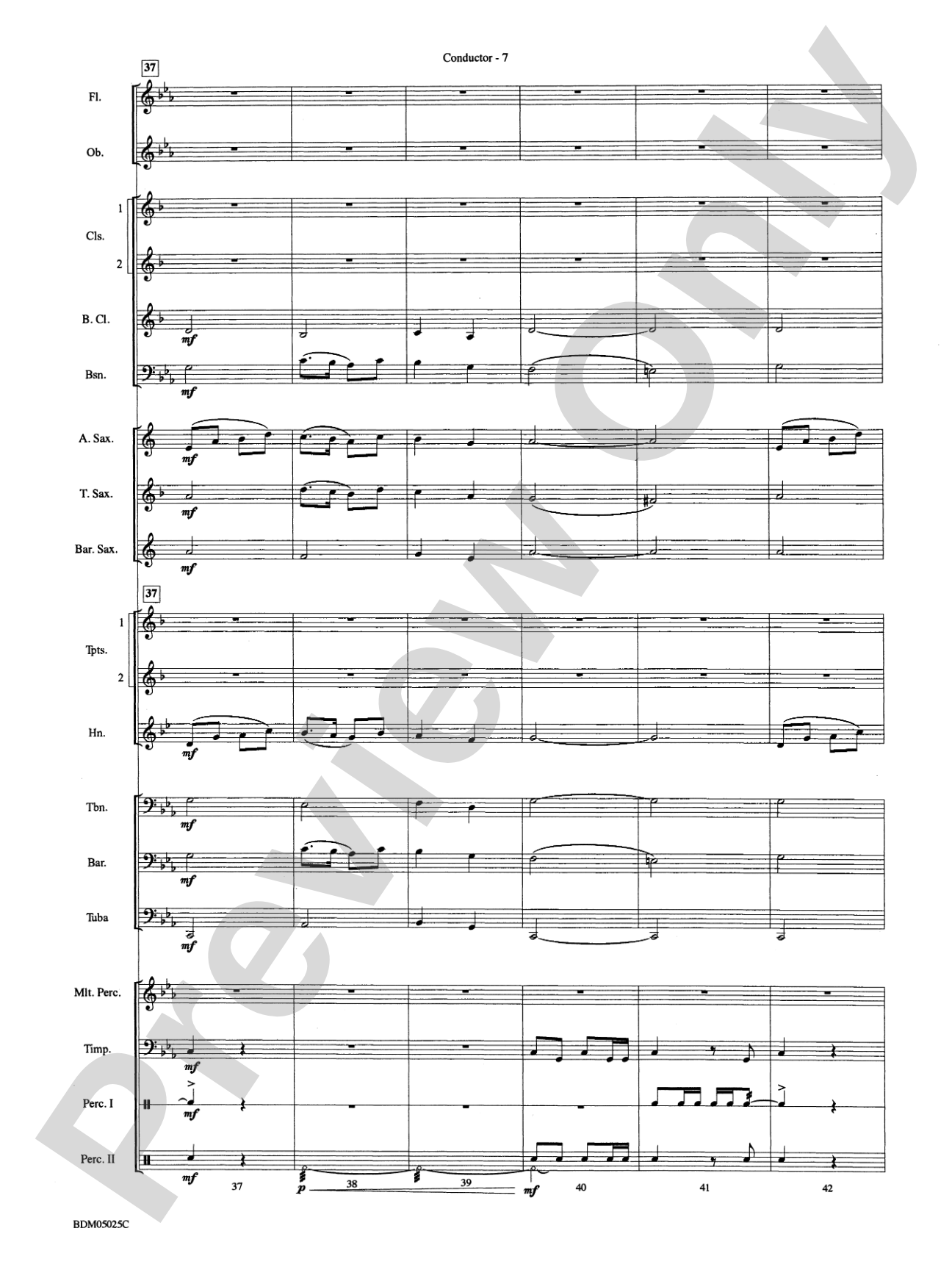 Fanfare for a New Age: Concert Band Conductor Score & Parts