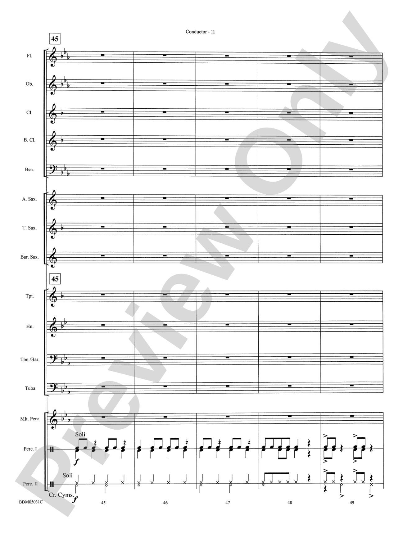 Holiday March (A Concert March for the Holiday Season): Concert Band Conductor Score & Parts