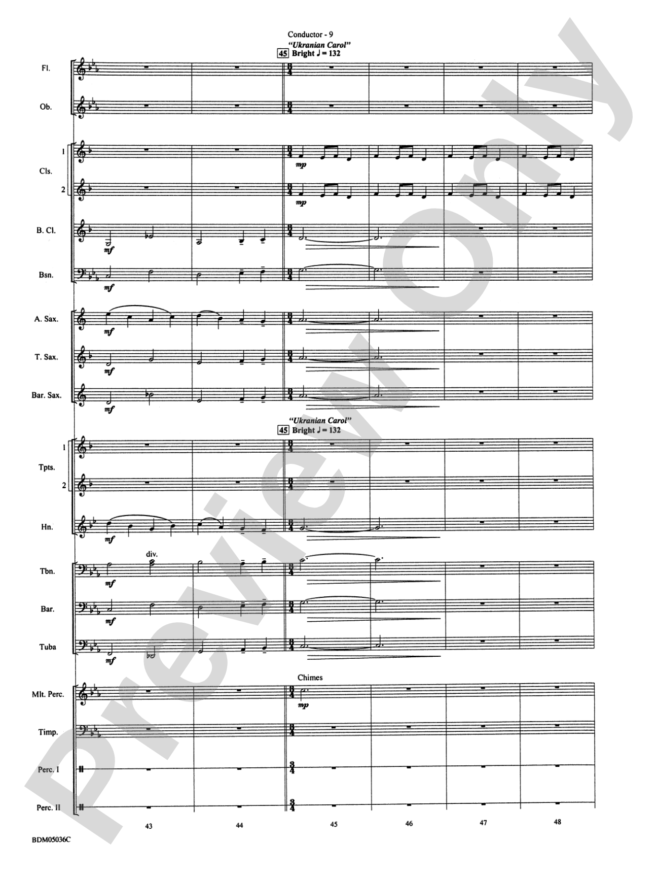 A Carol Celebration: Score