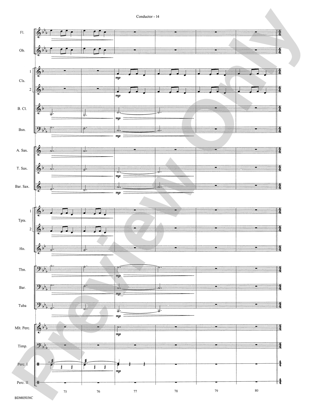A Carol Celebration: Score