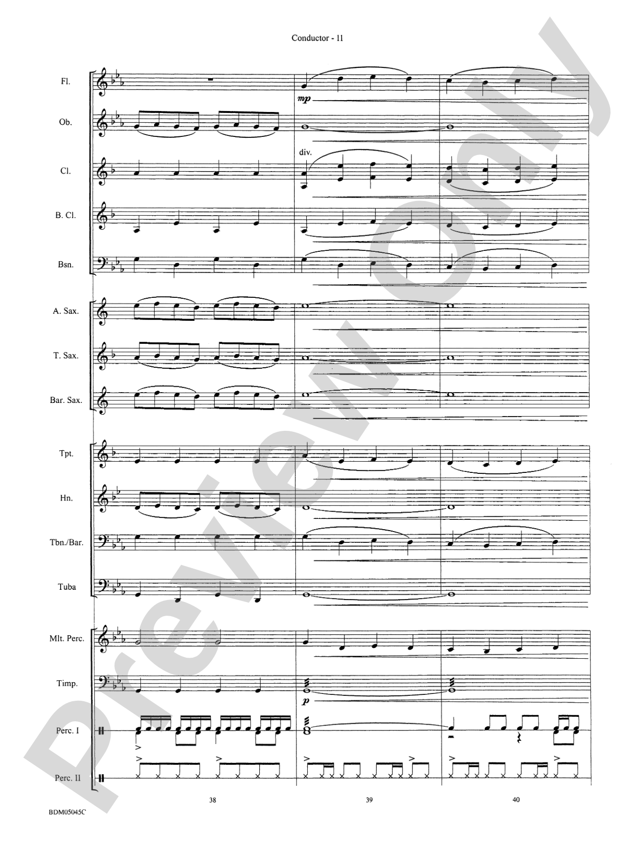ÜskÜdar: Concert Band Conductor Score & Parts