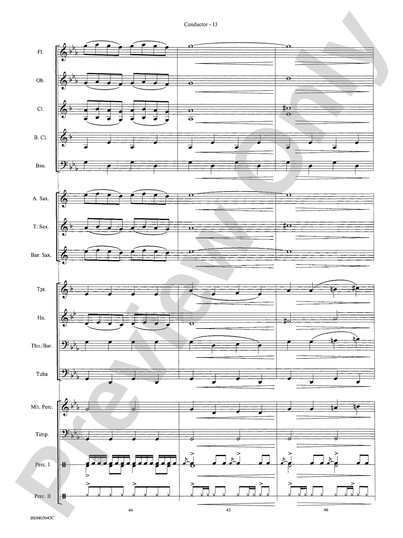 ÜskÜdar: Concert Band Conductor Score & Parts