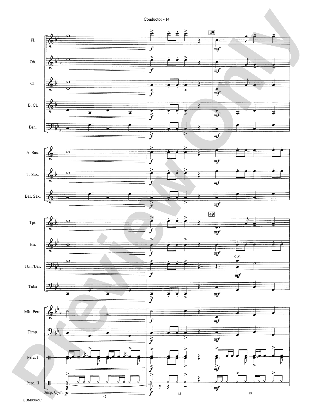 ÜskÜdar: Concert Band Conductor Score & Parts