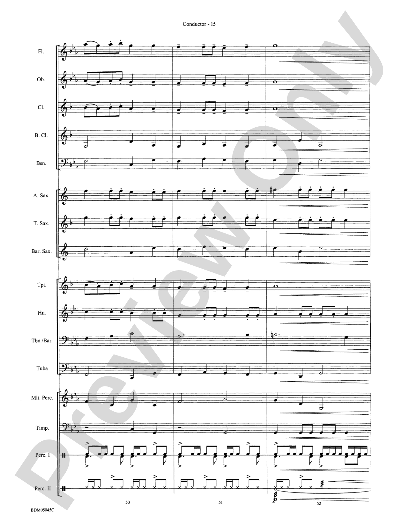 ÜskÜdar: Concert Band Conductor Score & Parts