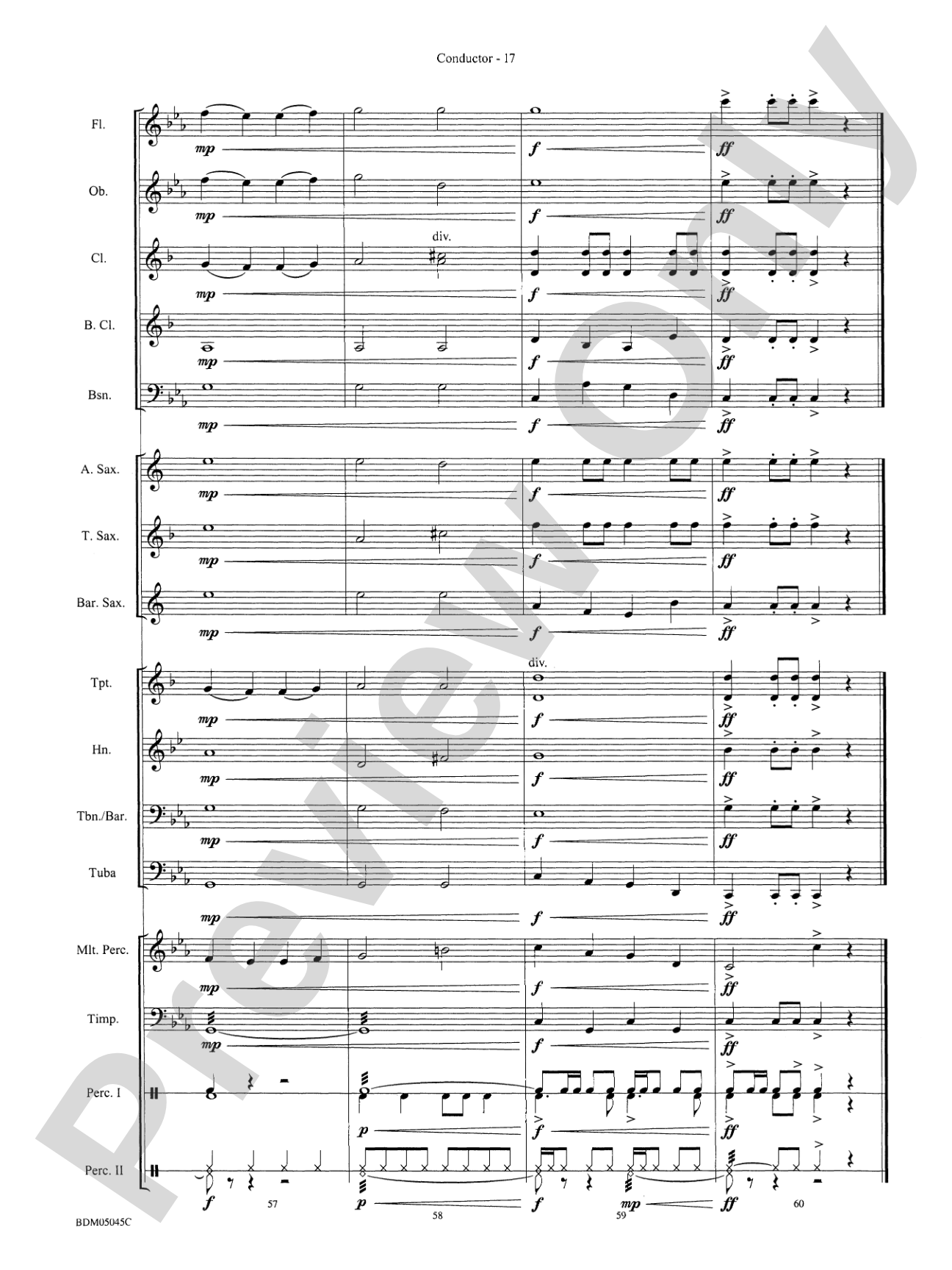 ÜskÜdar: Concert Band Conductor Score & Parts