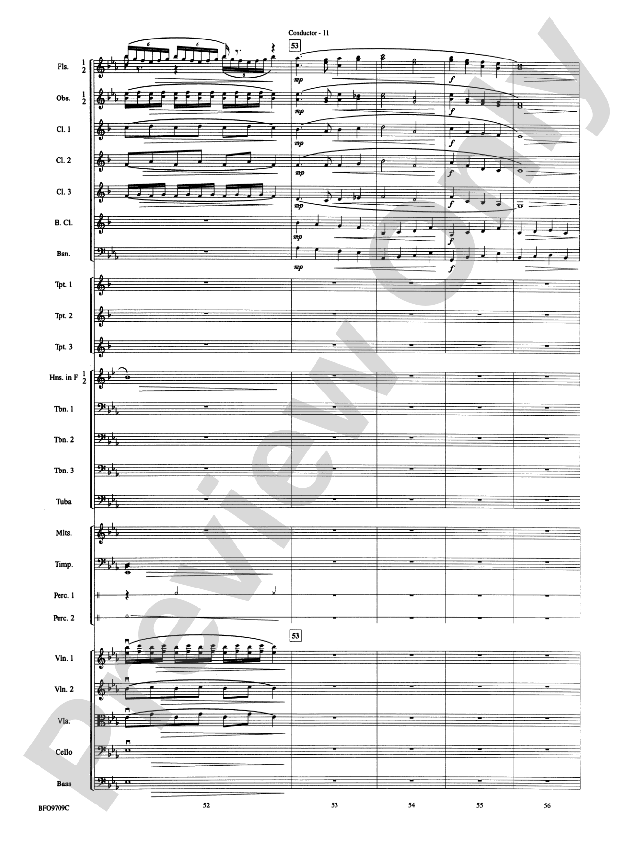 In the Bleak Midwinter: Full Orchestra Conductor Score & Parts